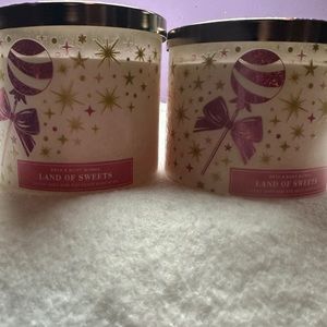 Bath and Body Works 3 Wick Candles